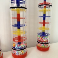 Orff Percussion Instruments Rain Stick Children's Percussion Plastic Hot Selling