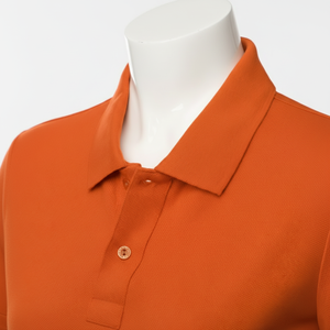 เสื้อโปโลผ้าฝ้ายลายพลัสไซส์สำหรับผู้ชาย, เสื้อโปโลผ้าฝ้ายระบายอากาศแขนสั้นผ้าฝ้ายถักแบบเรียบสไตล์แฟชั่น - Product Image 1