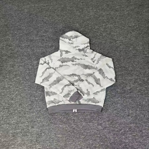 <span class=keywords><strong>Felpa</strong></span> con Cappuccio da Uomo Mertra con Zip, Cotone Unisex, Spessa, Comoda, Elegante, Personalizzabile con Ricamo - Product Image 5