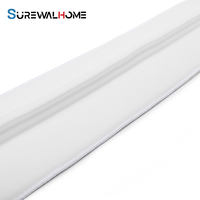 SUREWALHOME Pont de lit, connecteur de lit double, remplisseur d'espace pour matelas pour transformer les lits doubles en lits simples, connecteur de matelas avec sangle