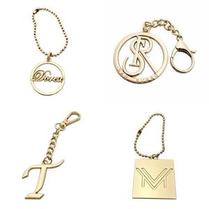 Phòng Chống Gỉ Tùy Chỉnh Màu Vàng Thư Cắt out Kim Loại Logo Tấm <span class=keywords><strong>Tag</strong></span> Cho Túi Xách - Product Image 4