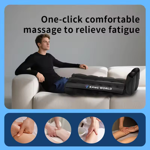 Bottes de massage pour les jambes CE Smart à 8 chambres de compression d'air séquentielle pour la récupération sportive, le bien-être et l'utilisation à domicile OEM ODM - Product Image 2