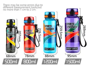 Wasser flasche mit Zeit markierung, große BPA-freie Wasser flasche, ungiftig, 1 Liter 32 Unzen, für Fitness-und Outdoor-Enthusiasten