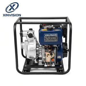Pompe à eau diesel 9HP haute pression 150m pour système d'irrigation agricole en montagne, unité d'irrigation agricole haute pression 3 pouces 186F - Product Image 3