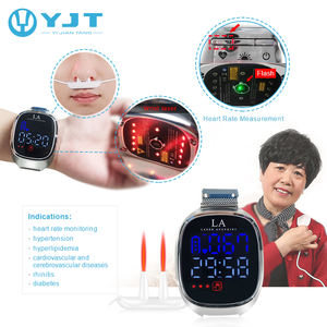 YJT Jam Tangan Terapi Laser 12 Dioda, Jam Tangan Hiperviskositas/Hiperlipitis/Monitor Denyut Jantung Hipertensi, Jam Tangan Terapi Diabetes - Product Image 2