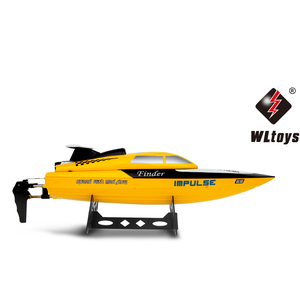 XUEREN <span class=keywords><strong>WLtoys</strong></span> 2024 2,4G RC Racing Boat 35 KM/H Barco RC de alta velocidad 390 Motor volcar protección Control remoto juguetes regalo - Product Image 5