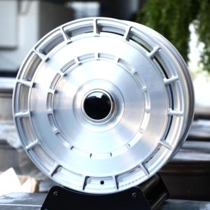 Jantes de voiture pour passagers HTOR 16-24 pouces, capuchon flottant intégral, argent brossé, forgé, nouveau modèle, compatible Cullinan Ghost Phantom G12 W222 - Product Image 2
