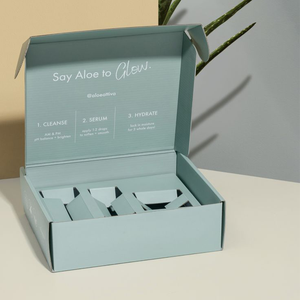 Custom Logo Self Adhesive Eco-Friendly High-End Cosmetic Packaging Rigid <b>Beauty</b> Telescope Shipping Boxes Matt Lamination - Product Image 3