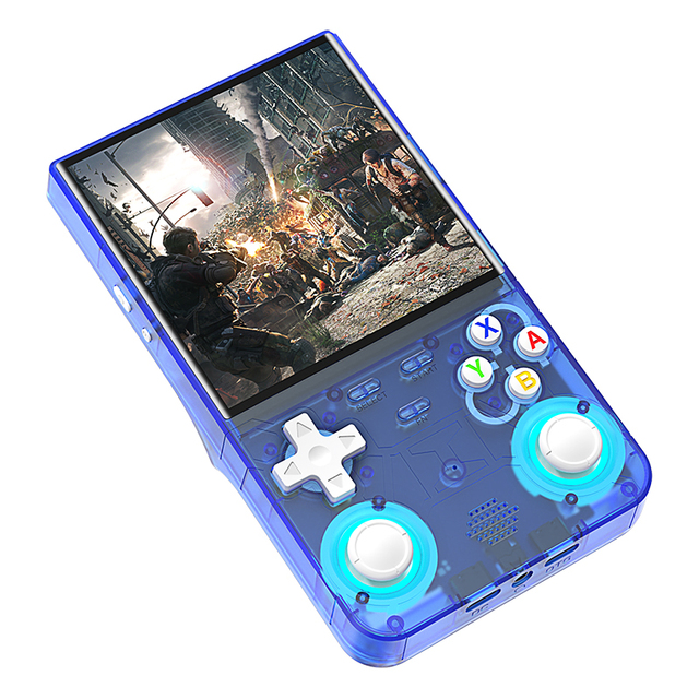 New R36 Ultra Retro Handheld Video Game Portable 4.0-Inch WIFI IPS Screen Console Open Source Pocket Video Player 20000+ Games