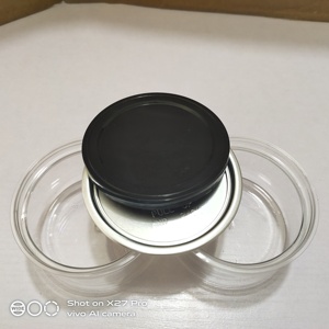 Boîtes de fleurs de thon en plastique transparentes de 100ml avec des boîtes pour animaux de compagnie faciles à ouvrir Lids-3.5g à sécher avec couvercle en plastique - Product Image 6