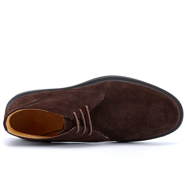 Casual Men's Winter Boots - Warm & Stylish Leather Footwear