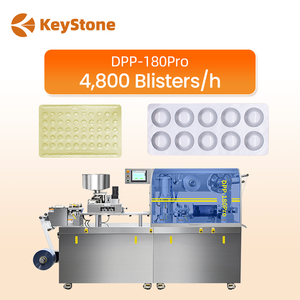 เครื่องบรรจุภัณฑ์พลาสติกแบบอัตโนมัติเต็มรูปแบบ DPP 160 180 สำหรับบรรจุยาเม็ดและแคปซูล มีสินค้าในสต็อก - Product Image 1
