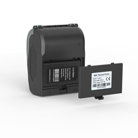Imprimante thermique portable mini 58 mm, interface USB Bluetooth, imprimante d'étiquettes