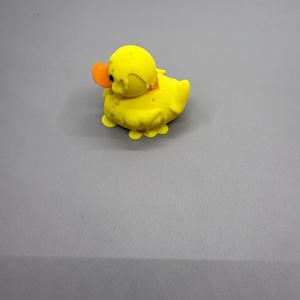 Nouveauté : Canard Jaune Musclé Amusant sur Pied, Décoration de Maison, Ornement de Bureau pour Amis, Fait Main - Product Image 2
