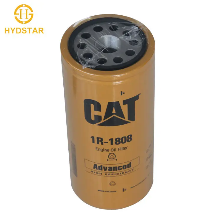 Части дизельного двигателя 1R1808 масляный фильтр двигателя для кошки с лучшей ценой