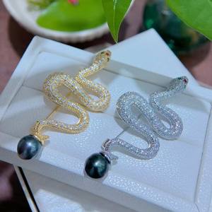 Broche de Perlas de Agua Dulce de Alta Calidad para el Verano, Decoración de Pecho con Perlas Naturales, Flor de Pecho, Joyería al por Mayor y al Detal - Product Image 2