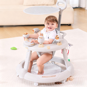 Cao Cấp Có Thể Gập Lại <span class=keywords><strong>One</strong></span>-Touch Gấp Tiết Kiệm Không Gian Thiết Kế An Toàn <span class=keywords><strong>3</strong></span> Trong 1 Xe Đẩy Em Bé Tập Đi Xe - Product Image 1