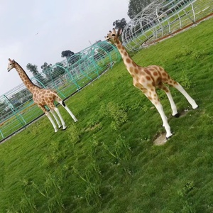 Escultura de <span class=keywords><strong>Jirafa</strong></span> Gigante de Resina <span class=keywords><strong>3D</strong></span> de 6 Pies, Decoración de Fiesta y Boda <span class=keywords><strong>en</strong></span> Venta - Product Image 4