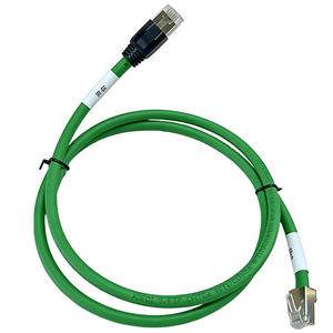 Industrielles Ethernet-Kabel CAT6a Grün 4PR/26AWG für Fabrikautomation, Outdoor-Nylon-Gummi-Kabel - Product Image 2