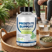 Fabricant de compléments alimentaires, vente en gros personnalisée, capsules de soutien de la prostate pour hommes adultes, gestion de l'énergie végétalienne, compléments alimentaires