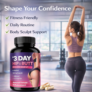 Cápsulas Herbales para Mejorar Cadera y Glúteos de Marca Privada para Mujeres, 60 Cápsulas, <span class=keywords><strong>Vida</strong></span> Útil de 24 Meses, Fabricante OEM/ODM - Product Image 2