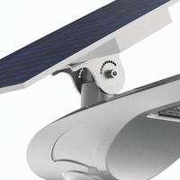 Lampe solaire LED de rue 30W avec verre trempé, type split, contrôleur MPPT