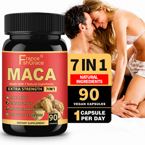 Complément de Maca Personnalisé : Soutient la Santé Naturelle, l'Énergie, les Performances et Améliore la Circulation Sanguine – Capsules de Maca Diététiques pour Hommes - Product Image 4