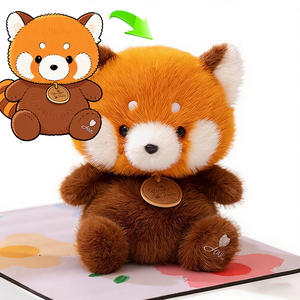 Juguete de Peluche de <span class=keywords><strong>Mapache</strong></span> de Alta Calidad Personalizado de Fábrica UYEAH, Juguete de Peluche de <span class=keywords><strong>Mapache</strong></span> OEM Relleno de Algodón PP - Product Image 1