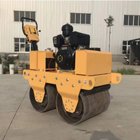 Offre Spéciale de rouleau de route de compacteur vibratoire hydraulique d'asphalte de double tambour de 10 tonnes essence/diesel