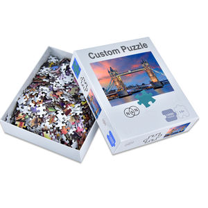 Carta artistica posteriore in sughero con stampa di personalizzazione del <span class=keywords><strong>Puzzle</strong></span> 1000 con cornice per bambini lettere principessa drago <span class=keywords><strong>Puzzle</strong></span> personalizzati - Product Image 2