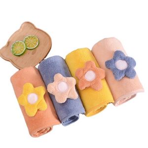Serviette de bain de luxe en microfibre corail doux, séchage rapide, couleur unie compressée, impression personnalisée, motif dessin animé, vente en gros - Product Image 1