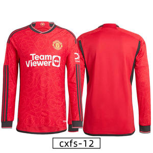 Camisetas de fútbol personalizadas de manga larga con estampado de aficionados, con logotipos y nombres de equipos basados en imágenes proporcionadas para - Product Image 1