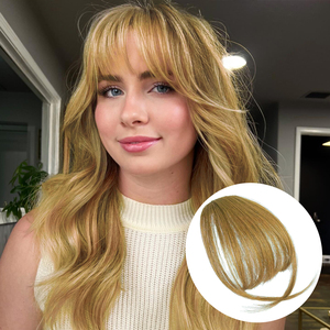 Popolare 100% Remy Real Hair extension capelli umani pulito <span class=keywords><strong>frangia</strong></span> a Clip per parrucchino da donna - Product Image 6