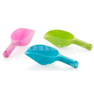 Pala para Hielo de Plástico, Cuchara para Alimentos, Utensilio de Cocina, Cuchara para Arroz, Molde, 3 Piezas, Multicolor, Uso Doméstico - Product Image 1