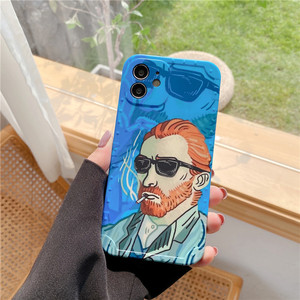Vincent Willem Van Gogh-<span class=keywords><strong>funda</strong></span> de silicona personalizada, pintura acrílica mate, <span class=keywords><strong>oficial</strong></span>, original, para <span class=keywords><strong>iphone</strong></span> 11 y <span class=keywords><strong>12</strong></span> series - Product Image 2