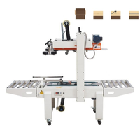 Machine de scellage de carton semi-automatique FXJ6050, scellant de carton de ruban adhésif, scellant de boîte de carton de bande