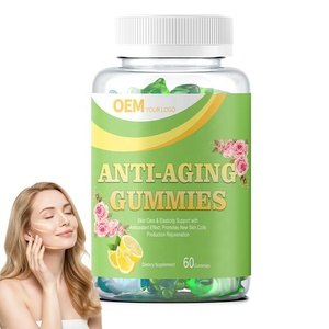 Complément alimentaire quotidien : Gommes naturelles à la vitamine C et E avec canneberge pour une peau éclatante et un éclat de jeunesse, soutien antioxydant - Product Image 1
