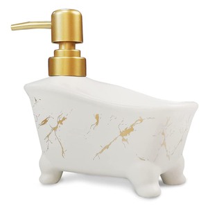 Dispensador de Jabón de Cerámica para Bañera, Moderno, Económico y Vacío - Product Image 3