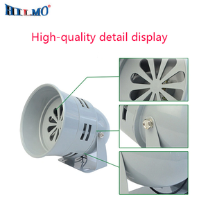 ไซเรนรถยนต์ 12V 24V ไซเรนลมสำหรับยานยนต์ เสียงเตือนภัยอุตสาหกรรม เสียงไฟฟ้า สำหรับงานพ่นทราย ป้องกันลม ใบไม้  ไซเรน/สัญญาณเตือนภัยรถยนต์ - Product Image 4