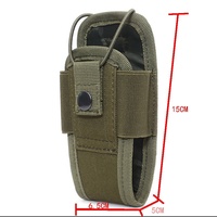 Sac tactique Oxford pour talkie-walkie, sac multifonctionnel pour homme, sac d'accessoires pour activités de plein air, sac de sport et d'aventure, sac banane pour radio de communication sans fil