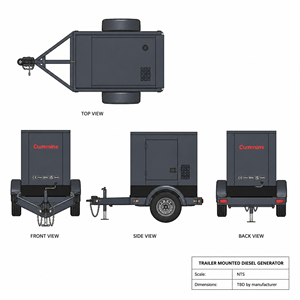 Groupe électrogène diesel fiable et haute efficacité, 20KW~800KW, prêt à être expédié, prix usine, solutions Cummins Yuchai Weichai - Product Image 6