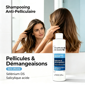 Investigación y Desarrollo Dermatológico OEM Enfocado en el Cuero Cabelludo Seborreico, Alivia la Picazón, la Caspa, Disuelve las Partículas de Grasa del Cuero Cabelludo - Product Image 6