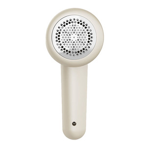 Rasoir à poils pour animaux de compagnie, brosse en cuivre, boule douce jaune, portable, sans fil, avec batterie, anti-poils - Product Image 1