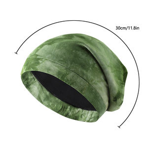 Bonnets pour hommes, ajustables 100% coton, pour soins capillaires quotidiens, doublés de satin, pour femmes - Product Image 3