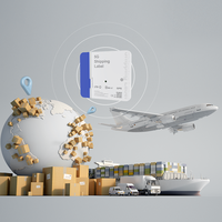 Logistique de chaîne du froid de piste de conteneur à distance dans le monde entier localisation en direct GPS BDS dispositif d'autocollant de suivi du fret aérien étiquettes d'expédition 5G