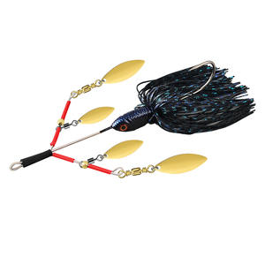 Nuovo Arrivo TGD: Esca da Pesca 27g 13cm con Gonna a Barba, Esca con Paillettes, Buzzbait, Wobbler, Chatter per Football Jig Blades Pesca - Product Image 3