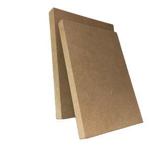 Tablero de Fibra HDF MDF 1220x2440mm, Liso, Revestido de <span class=keywords><strong>Melamina</strong></span>, Fabricado en Fábrica, 12mm 15mm 16mm, Tablero MDF Laminado de 18mm, Fibra de Madera - Product Image 1