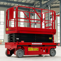 Scherenhebebühne Selbstfahrend Manganstahl Mobile Elektrische Scherenhebebühne für Lagerhäuser Hydraulisches Hebesystem