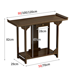 Mesa de <span class=keywords><strong>Consola</strong></span> Ultrafina de Madera <span class=keywords><strong>para</strong></span> <span class=keywords><strong>Pasillo</strong></span> <span class=keywords><strong>Estrecho</strong></span> con Cajón de Almacenamiento <span class=keywords><strong>para</strong></span> Vestíbulo - Product Image 6