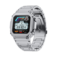 Reloj Inteligente KarenM 2025, Pulsera de Actividad Física Co-fit con Pantalla de 1.54 Pulgadas, Apariencia Tradicional para Hombre, Llamadas por Bluetooth, Reloj Inteligente AW39